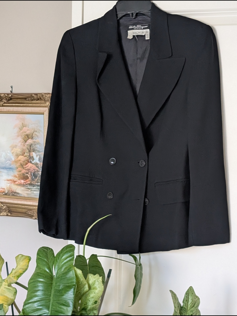 Salvatore Ferragamo Double Breasted Women's Blazer